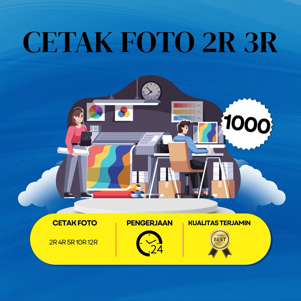 CETAK FOTO 2R 3R 4R