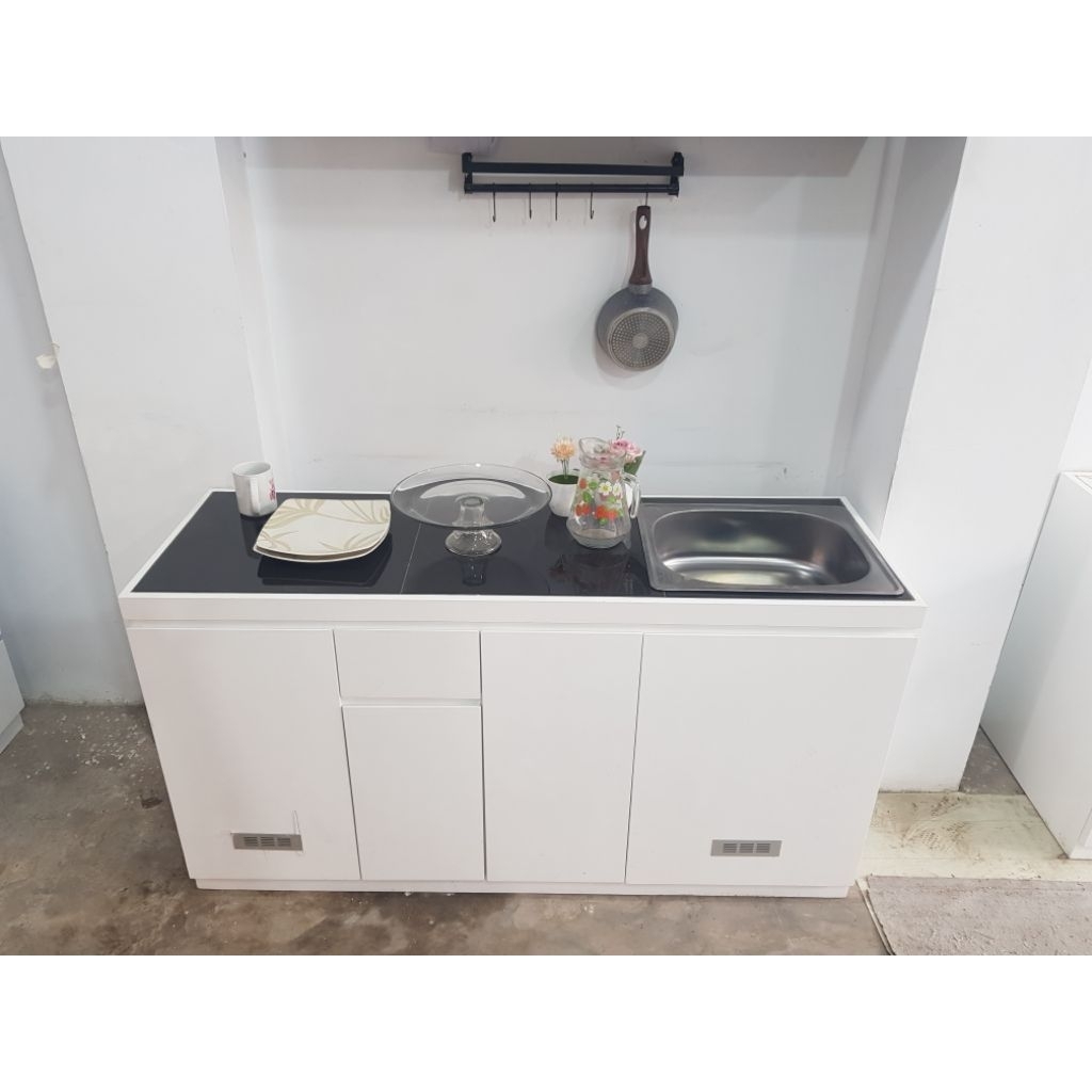 kitchen set bawah dengan sink ukuran 150