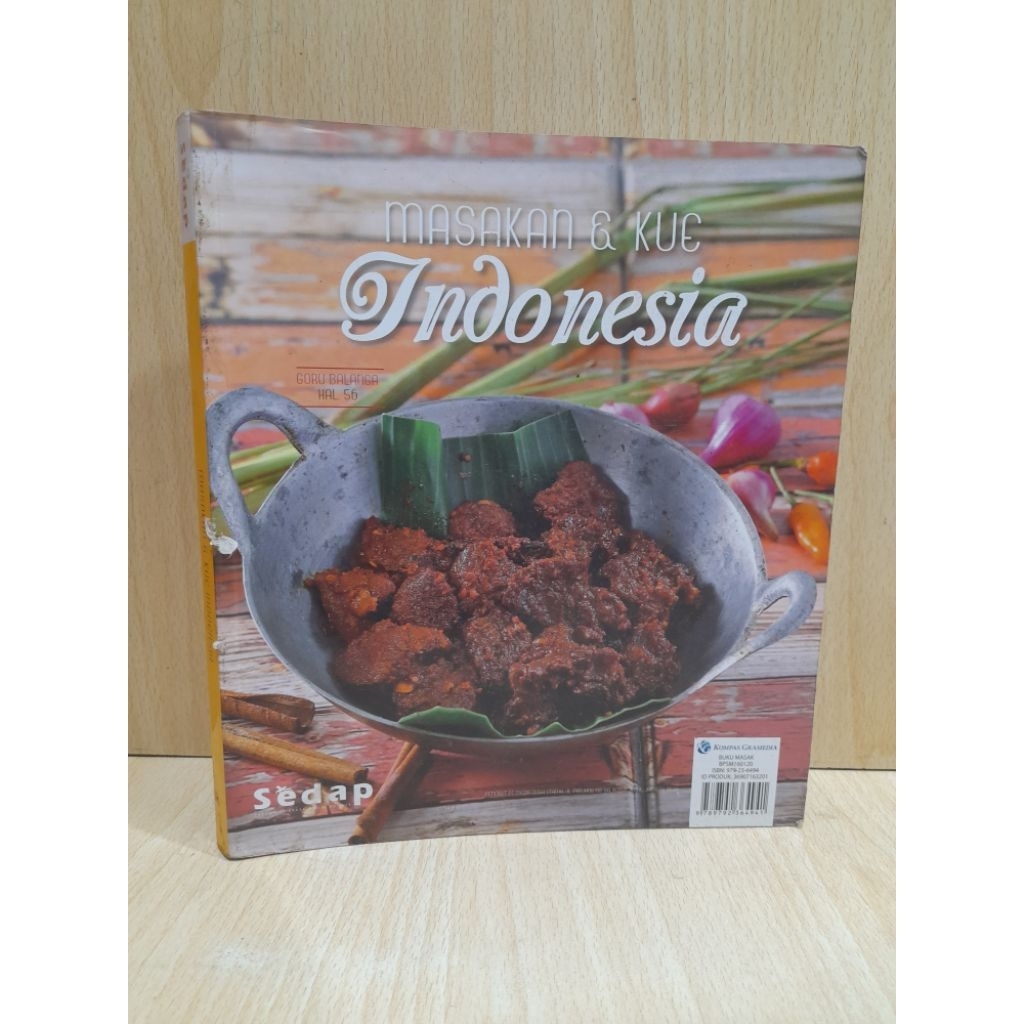 Buku Resep & Memasak ( sedap ) MASAKAN & KUE INDONESIA.