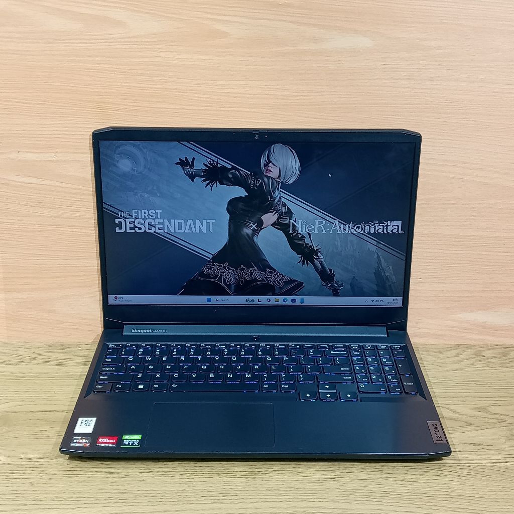 laptop gaming Lenovo IdeaPad gaming 3 Ryzen 7-5800H RTX 3050 ram 16gb/SSD 512gb fhd IPS rgb