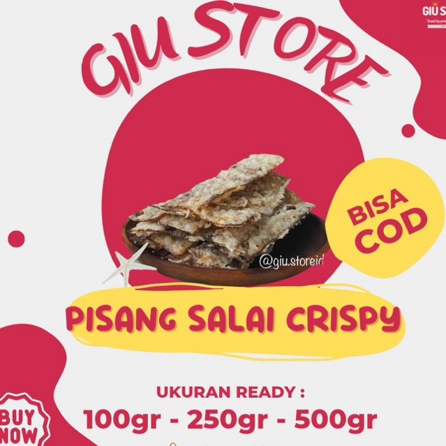 

SALAI PISANG CRISPY @ 100GR
