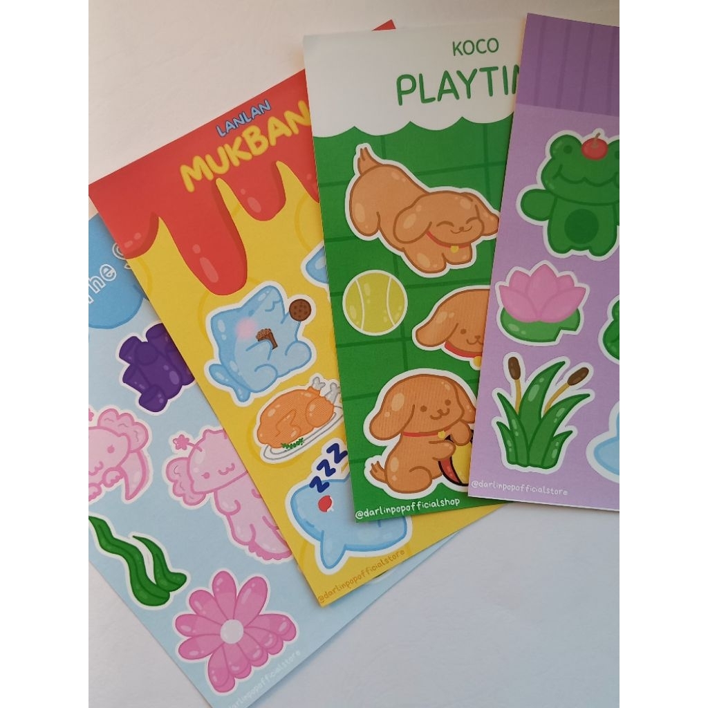 

[Darlin' Pop] Sticker Sheets Cute Decoration Journaling