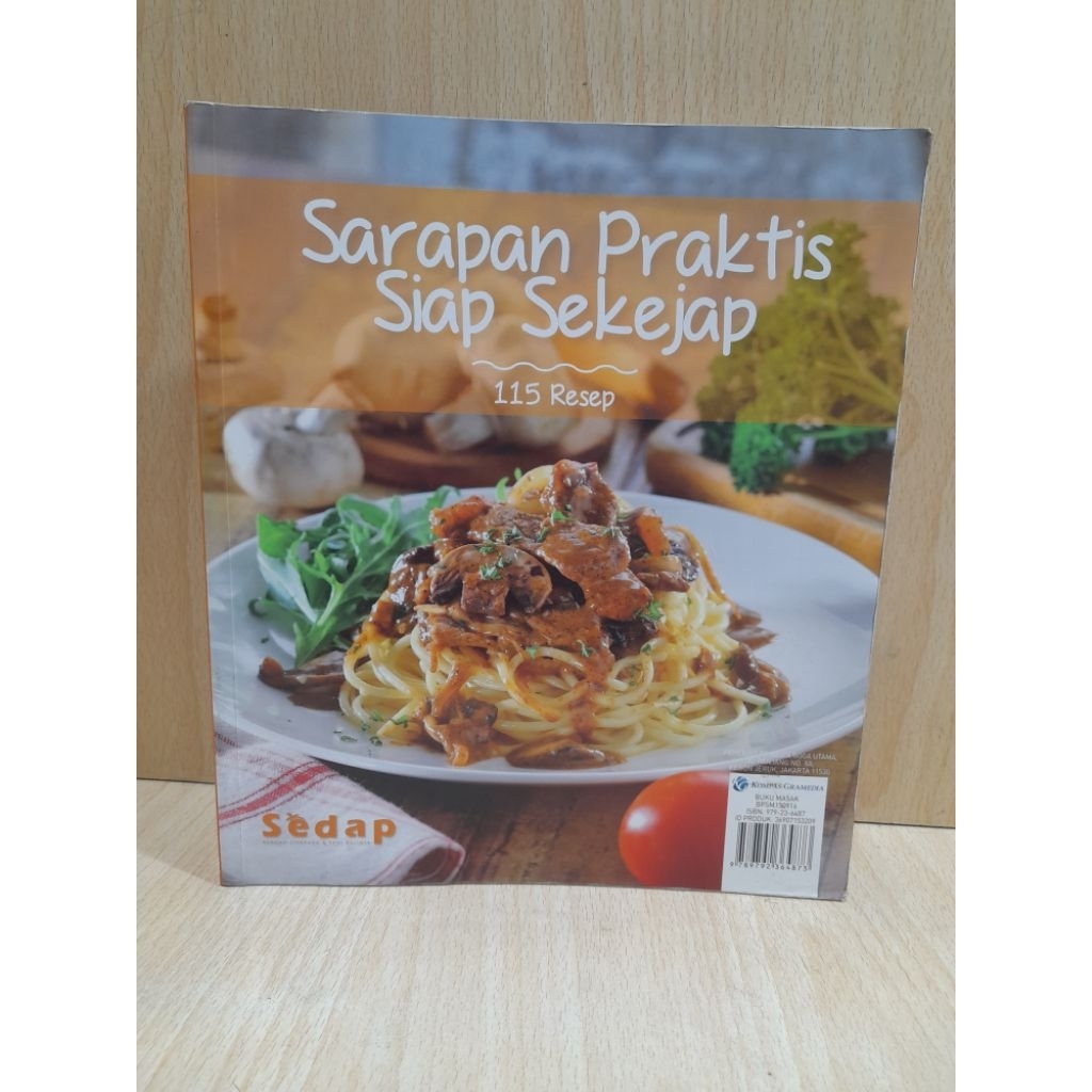 Buku Resep & memasak ( Sedap )115 resep  Sarapan Praktis Siap Sekejap.