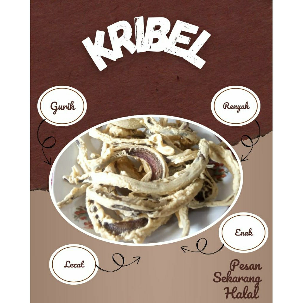 

Kripik belut halal gurih renyah dengan bahan berkualitas