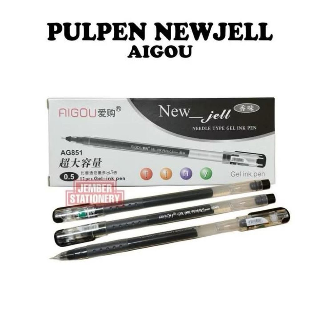

pulpen new jell 0,4, isi 12 pcs