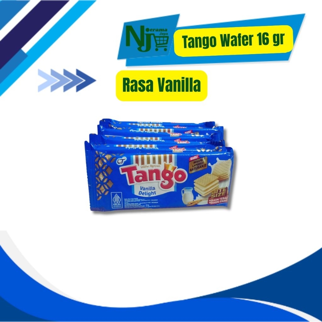 Wafer Tango Renceng 16 gr