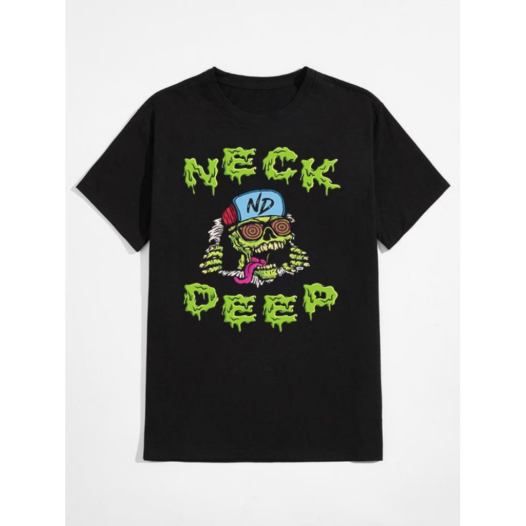 NECKDEEP | BAJU KAOS BAND NECKDEEP | KAOS MUSIK NECKDEEP | TSHIRT KAOS VINTAGE PREMIUM