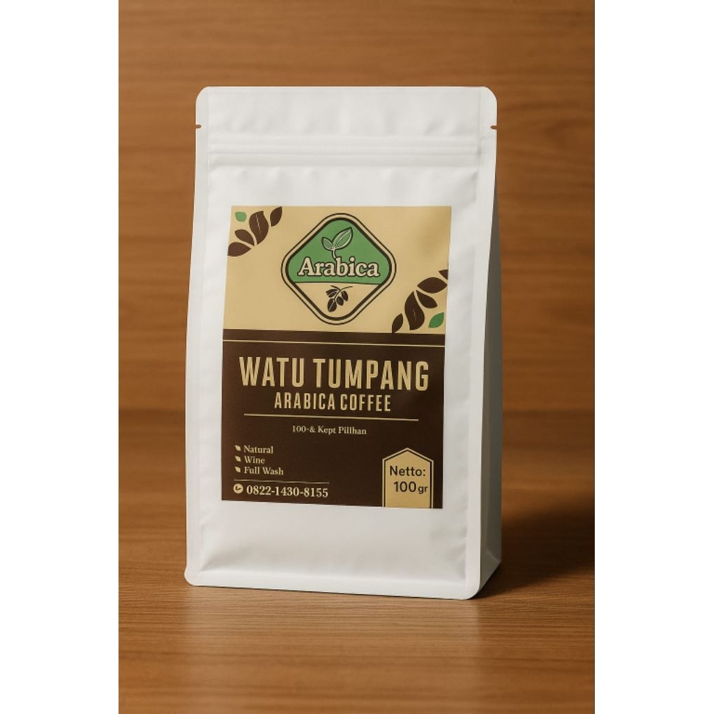 

Kopi Arabika Watu Tumpang 100gr - Asli Dieng Banjarnegara | Natural,wash, Honey, Wine
