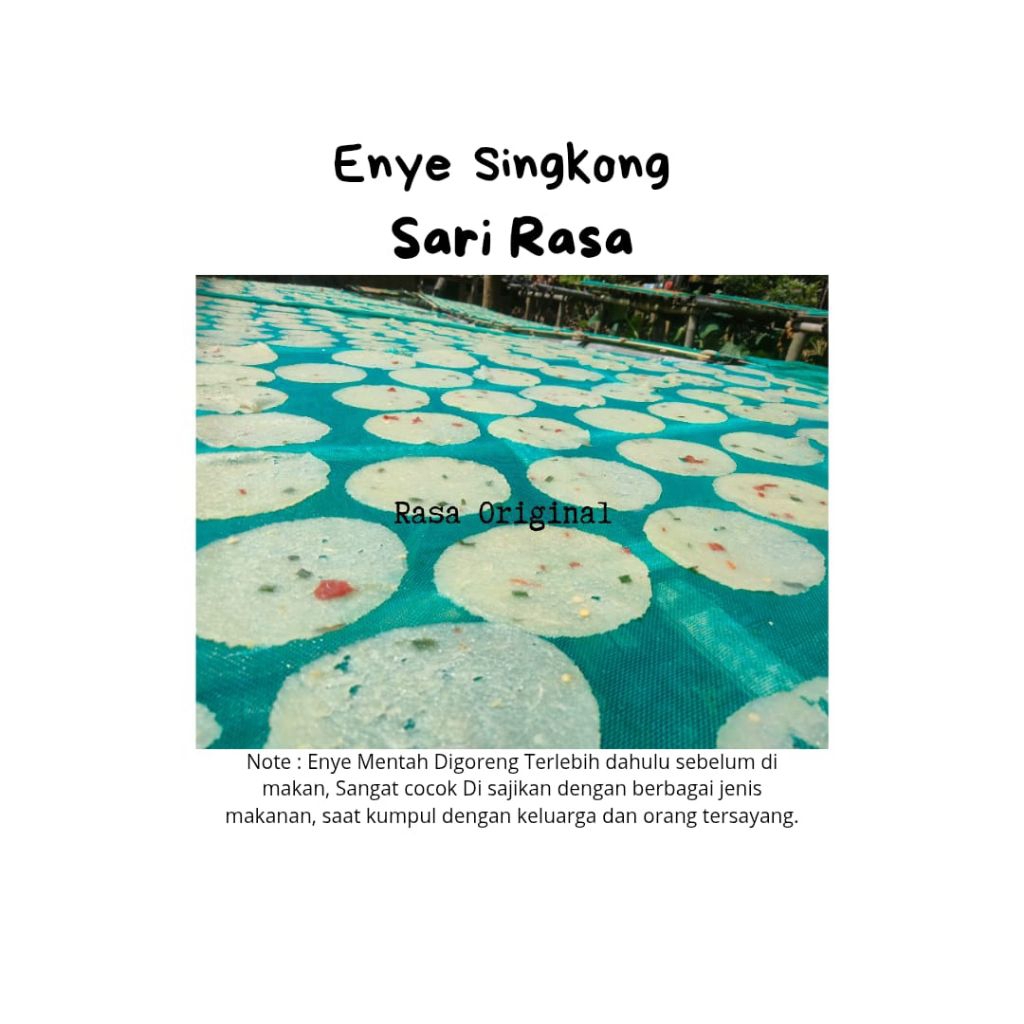 

Kerupuk Singkong Original Sari Rasa
