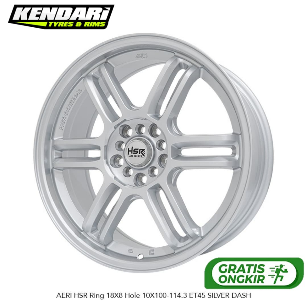 Velg Mobil Ring 18 Untuk Yaris Cross Avanza New Xpander HSR AERI R18