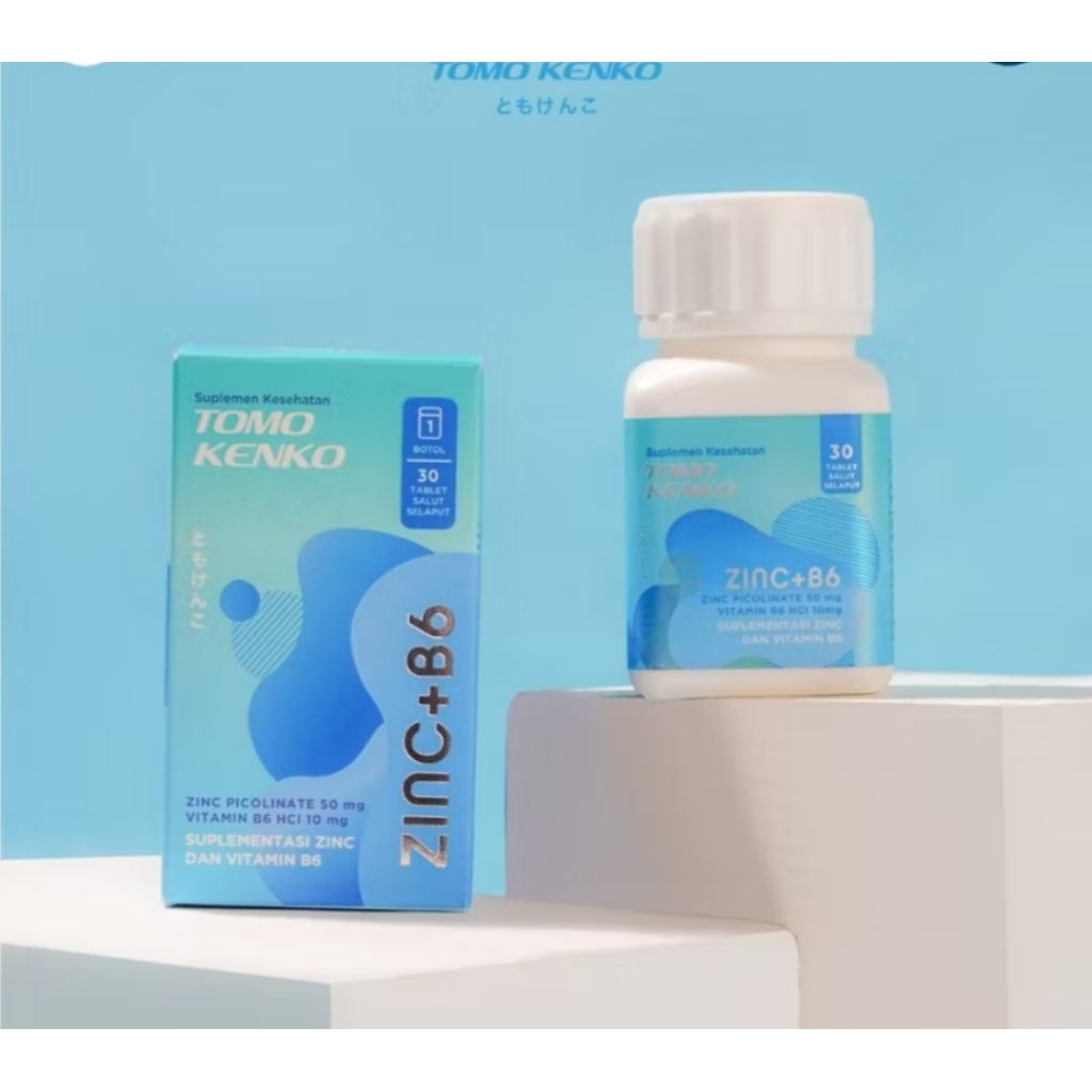 Tomo Kenko Zinc Picolinate 50mg + Vitamin B6 HCI 10mg