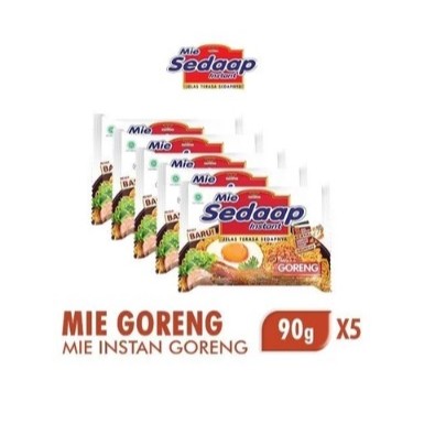 

Mie Sedaap Instan Goreng 90gr x5 Rasa Premium