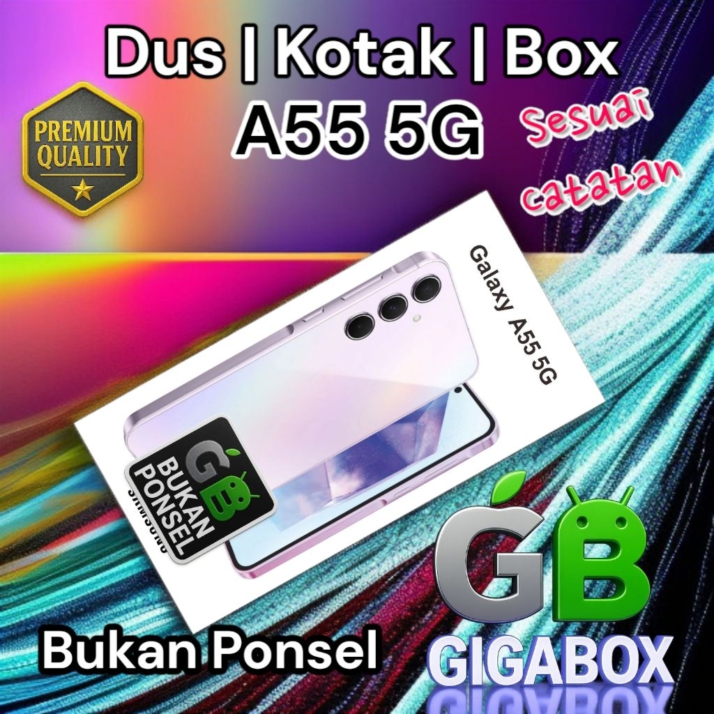

D3v!! Dus Kardus Box Galaxy A55 5G Fullset & Dus Only