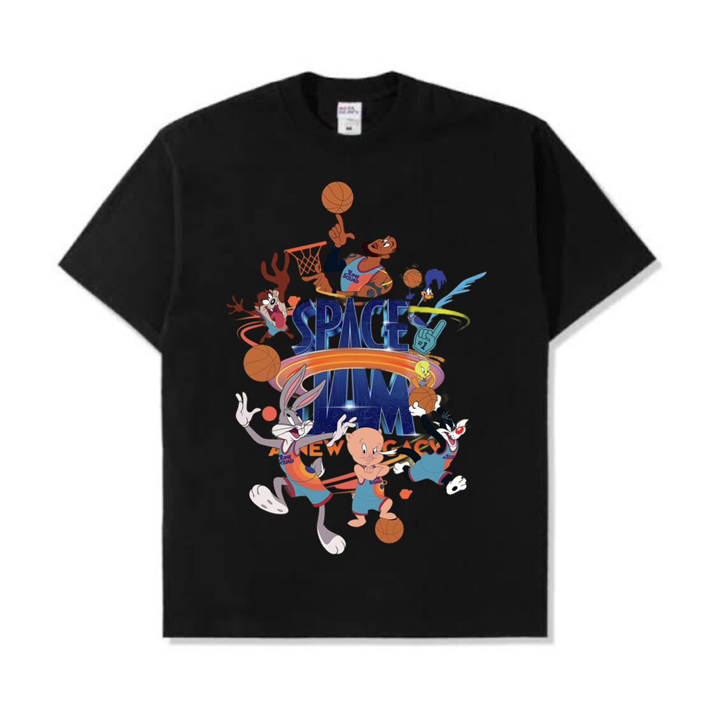 T-shirt Looney Tunes Space Jam | T-shirt Cartoon | T-shirt Cotton
