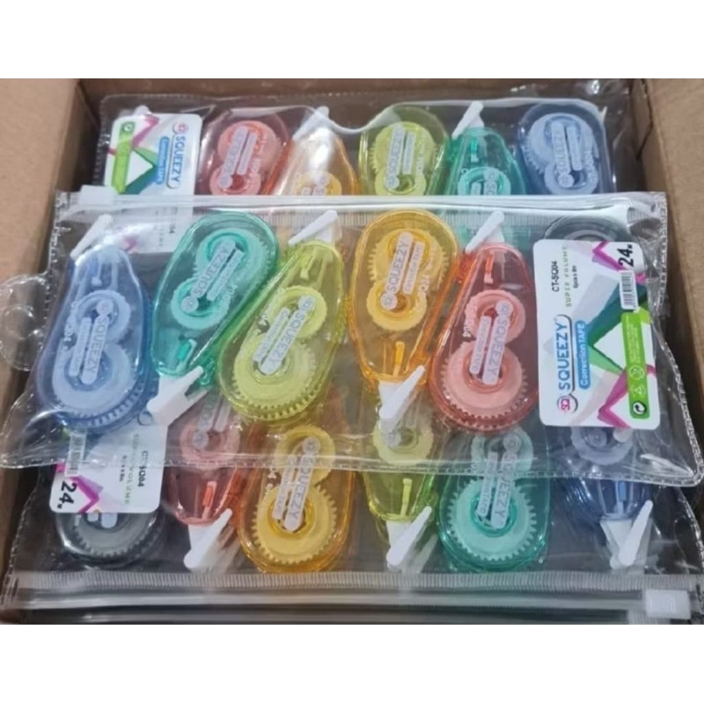 

(6pcs) Tipe ex correction 24meter / correction tape
