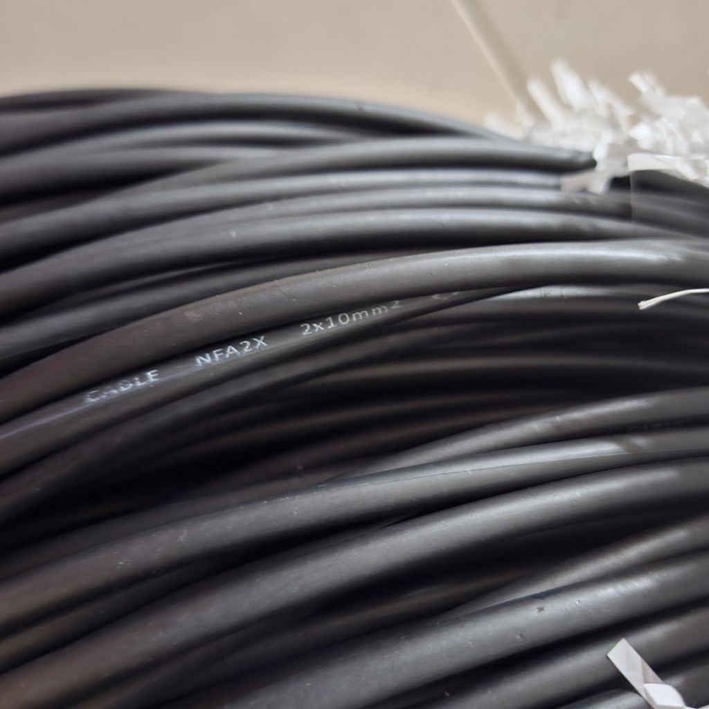KABEL PLN 2X10 100 METER KABEL TWIST PLN HITAM / KABEL SR 100 METER