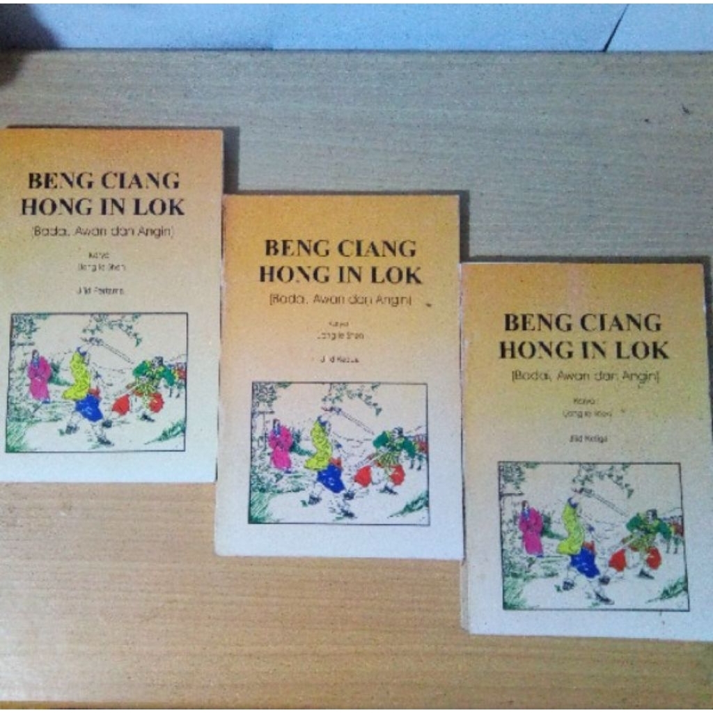 Buku Beng Ciang Hong in Lok Jilid 1-3