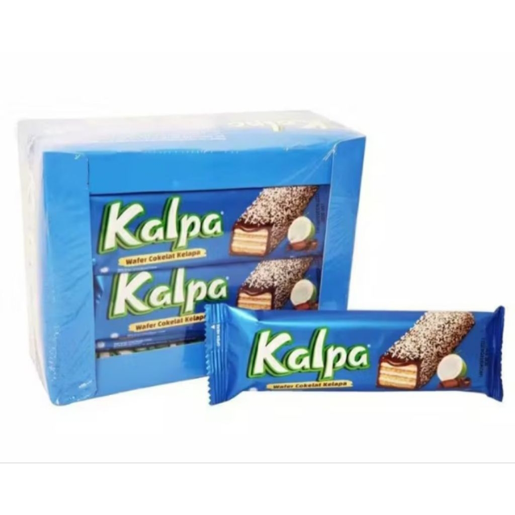 

SNACK - Kalpa Wafer Coklat Kelapa Box isi 12pcs