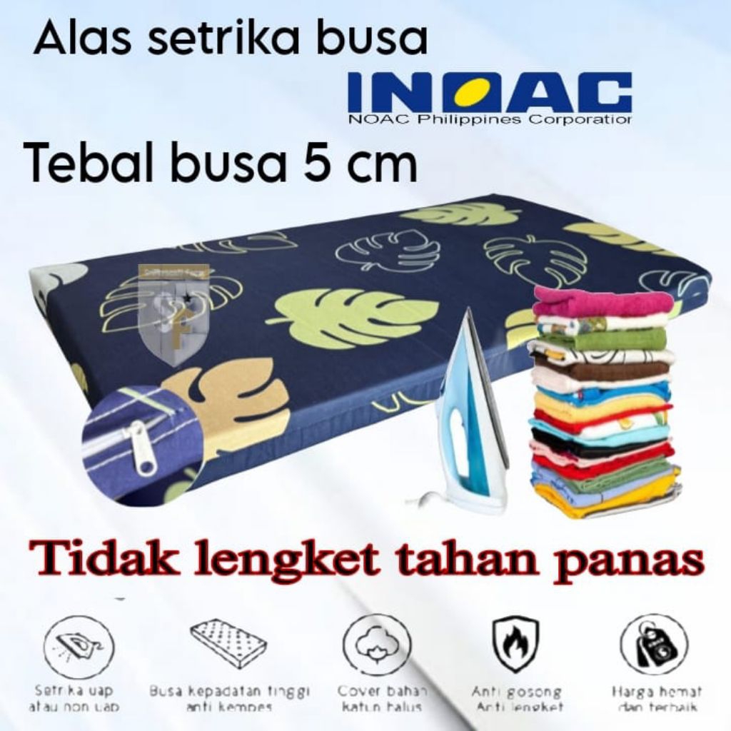 Alas setrika busa.Alas setrika busa inoac.tebal 5 cm.Matras.Alas setrika busa inoac.Siap pakai busa 