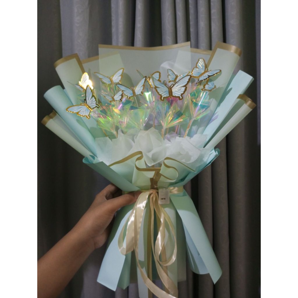 Buket Kupu2 Lampu