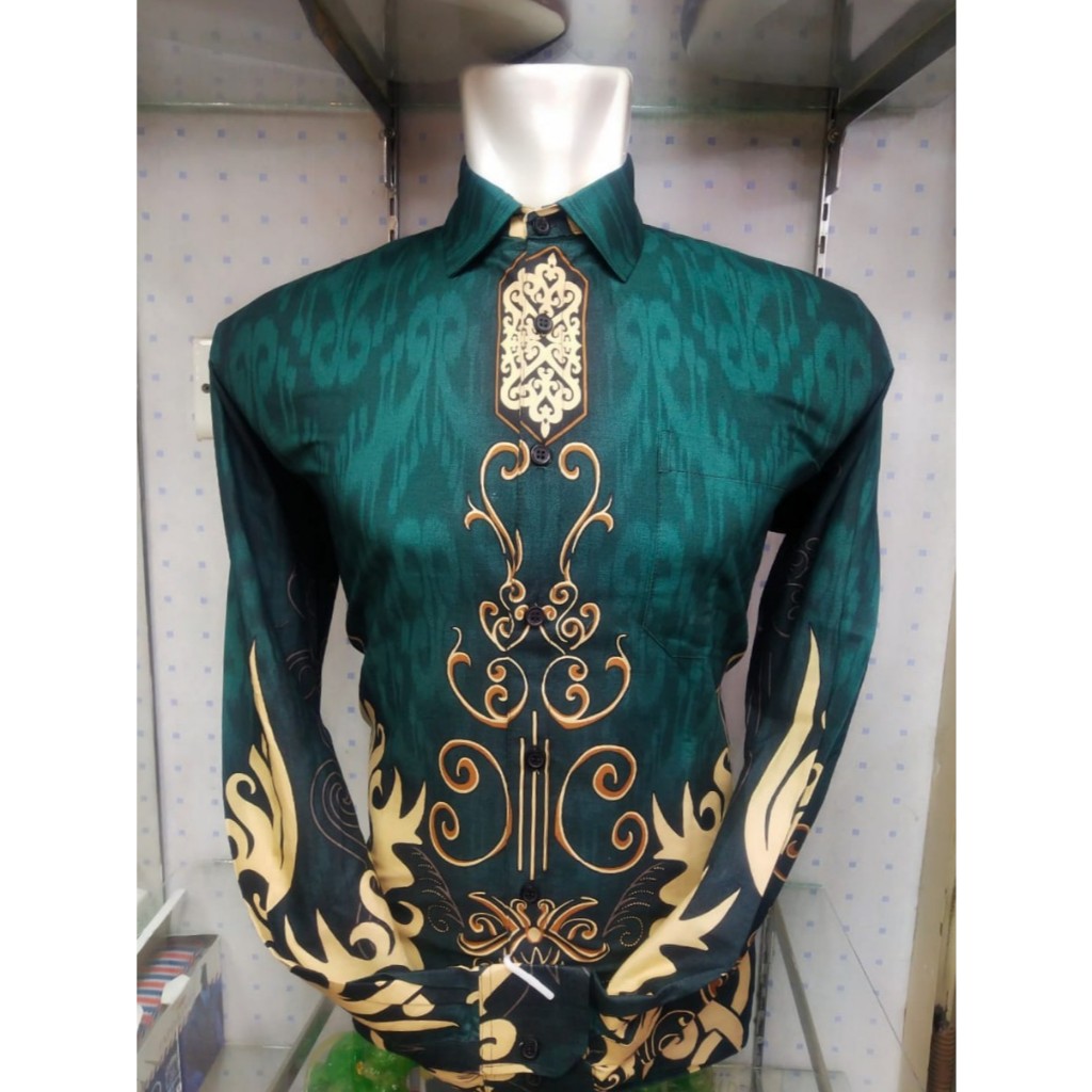 De Vonzo Batik Reguler Pria Lengan Panjang