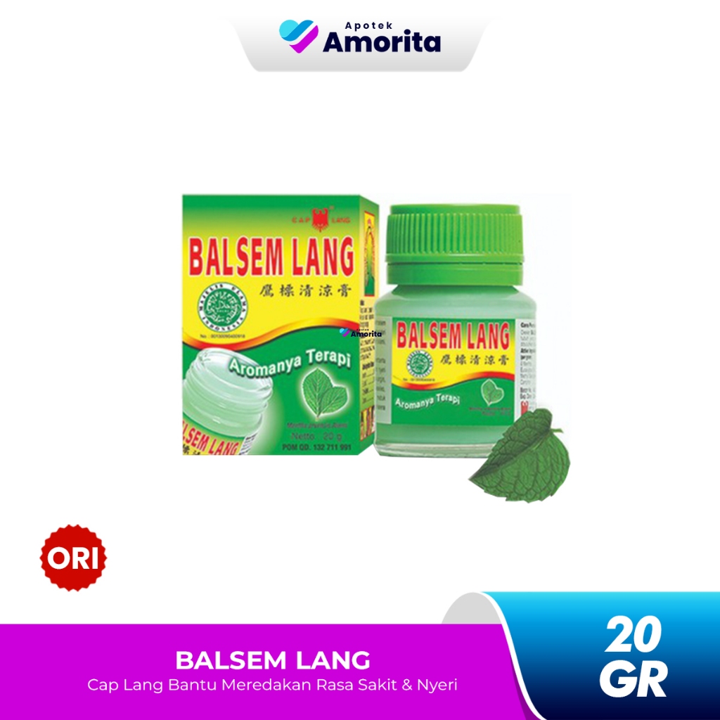 Cap Lang Balsem Lang 20gram