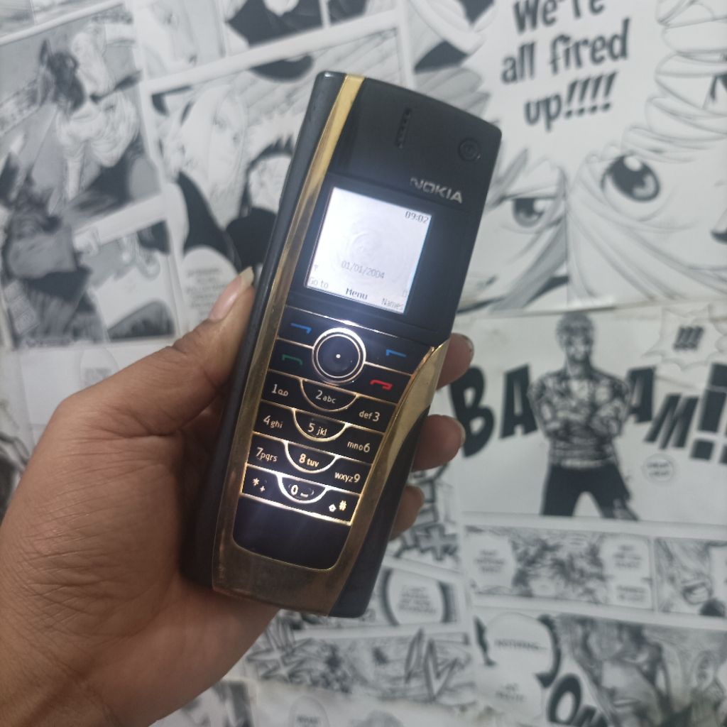 Handphone Nokia 9500 Communicator - hp normal langka - ada minus
