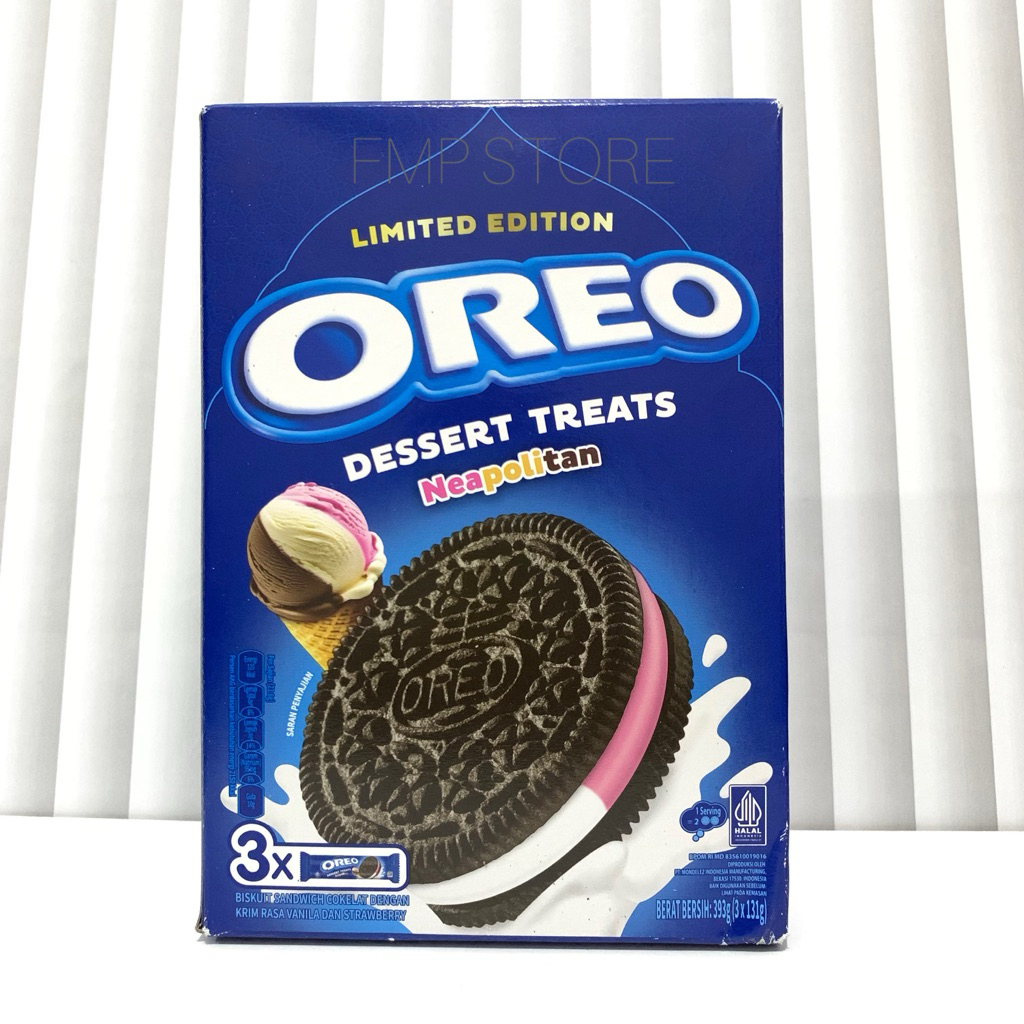 

Oreo Limited Edition Neopolitan ISI 3 131g