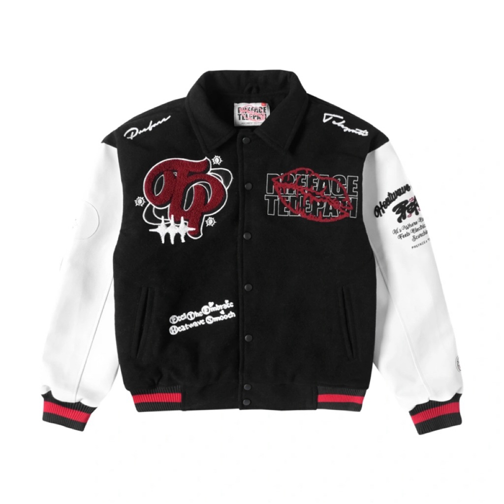 jaket varsity preface x telepati