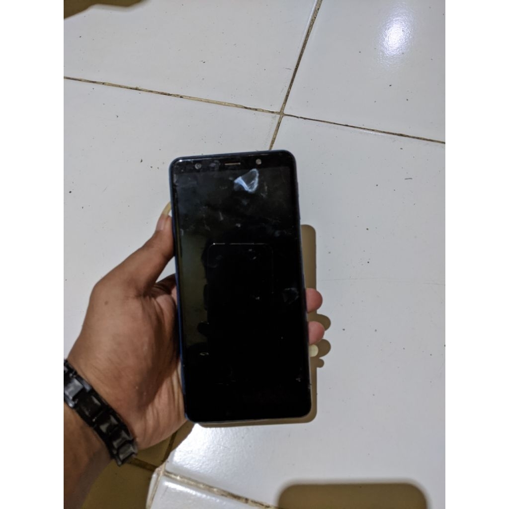 Samsung A7 2018 Ram 6/128 Mesin Normal, LCD Minus