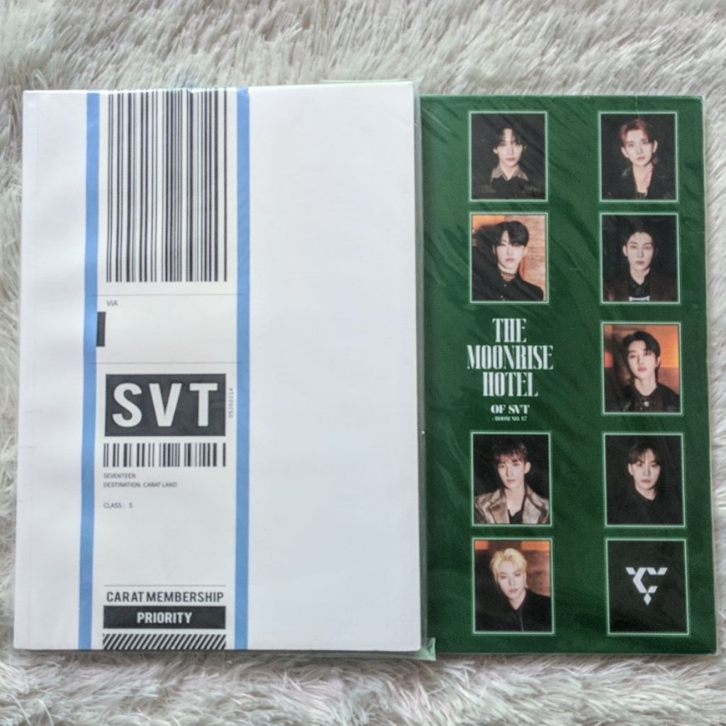 [READY STOCK] SEVENTEEN MEMBERSHIP KIT 5th PILOT 8th HOTEL PHOTOBOOK ONLY
