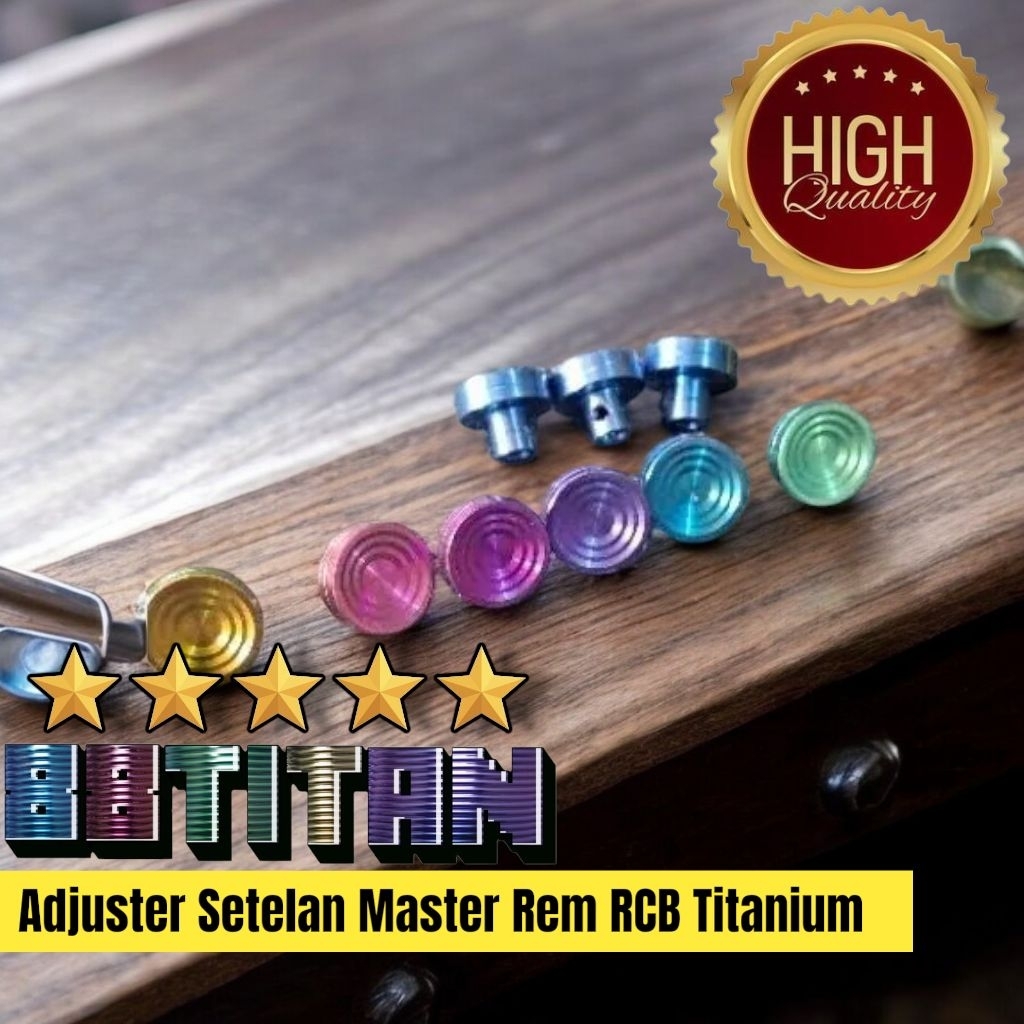 Adjuster Stelan Master Rem RCB Titanium