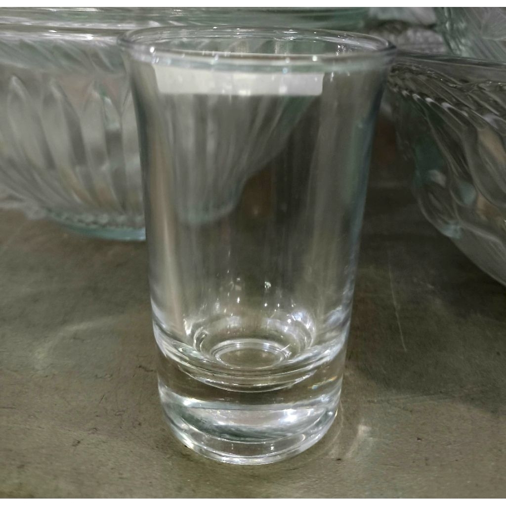 SATUAN gelas sloki - gelas puding - gelas souvenir - gelas lilin -  gelas kaca mini