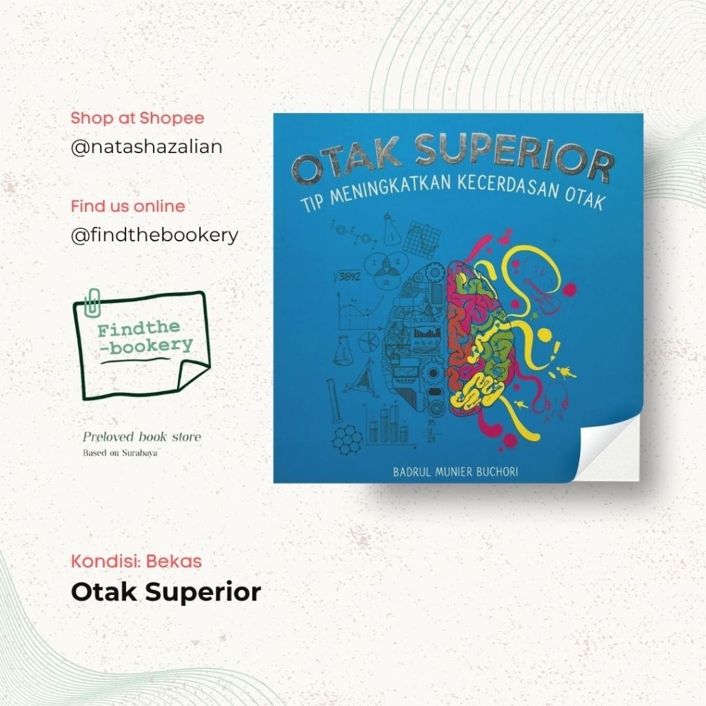Buku pengembangan diri - Otak Superior (Preloved)