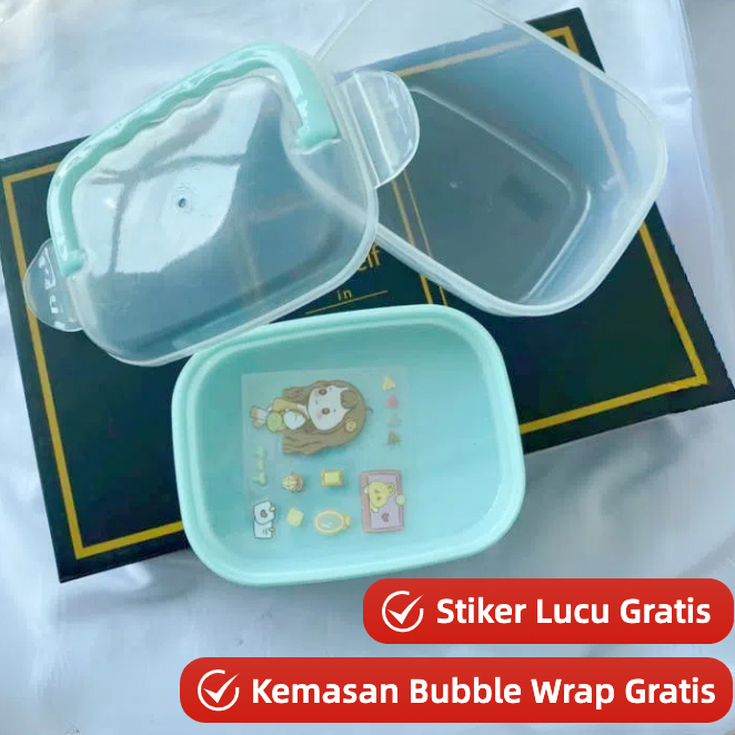 Lunchbox tingkat anak kotak bekal lunchbox mini wadah makan siang  kotak makanan