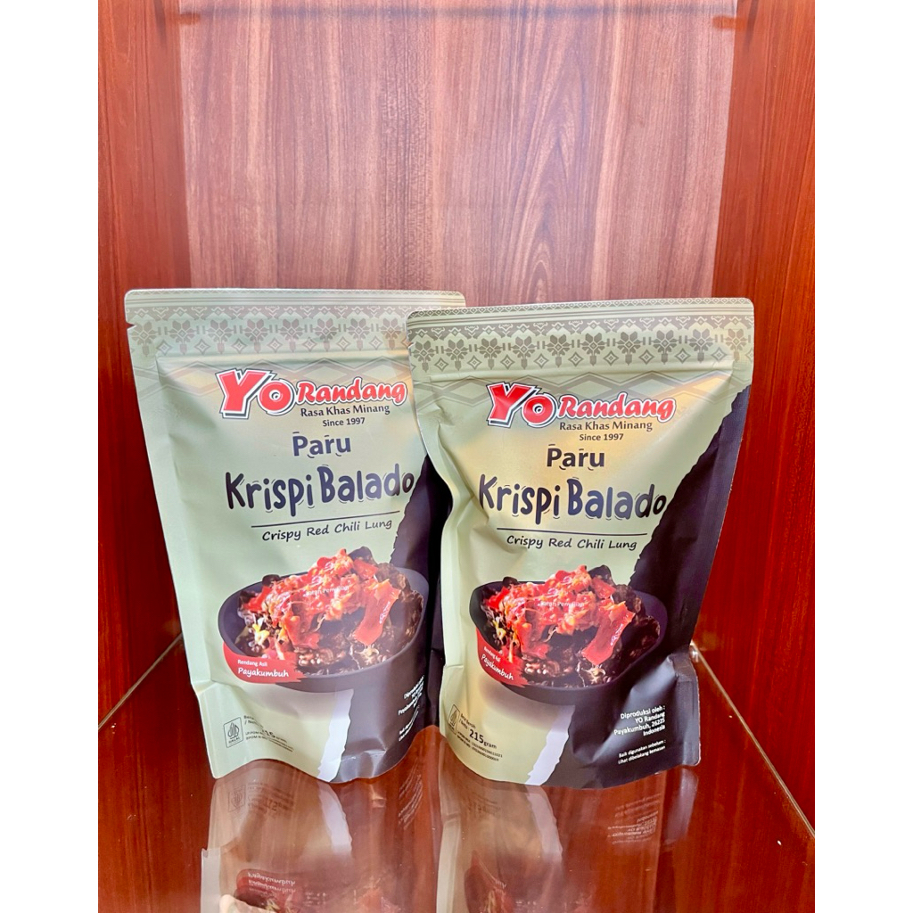 

Paru Krispi Balado 215gr || YO Randang