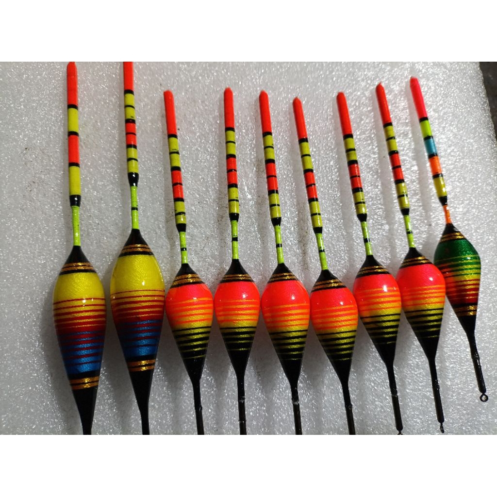 pelampung anti badai panjang,Kumbul,kambangan,pelampung pancing full lilit benang