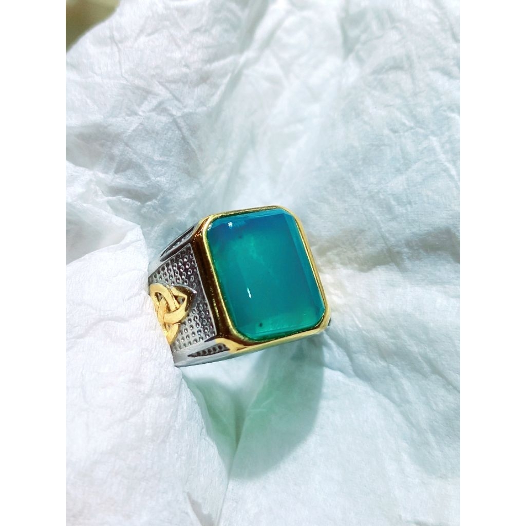 Cincin Batu Asli BACAN DOKO kotak Kualitas Super Original di jamin Siap Pakai