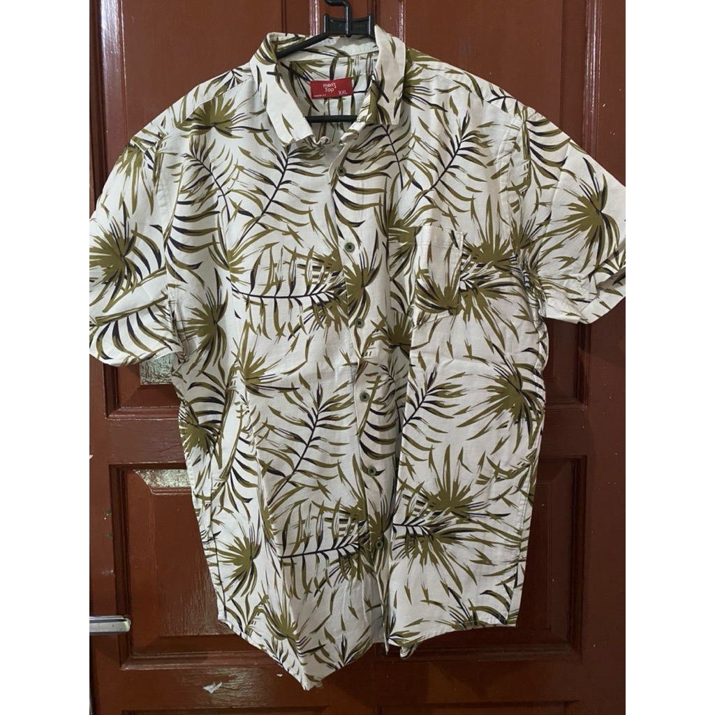 Kemeja Mens Top Preloved size XXL