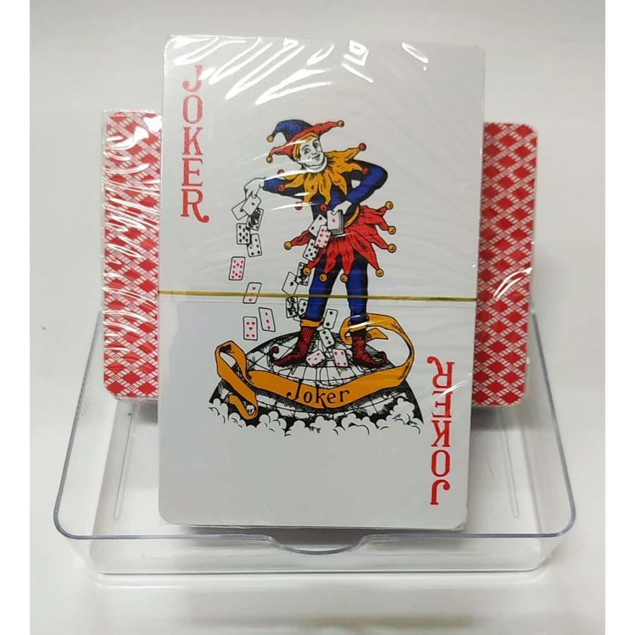 Playing Cards Kartu Remi Joker Plastik Box isi 1 & 2 set