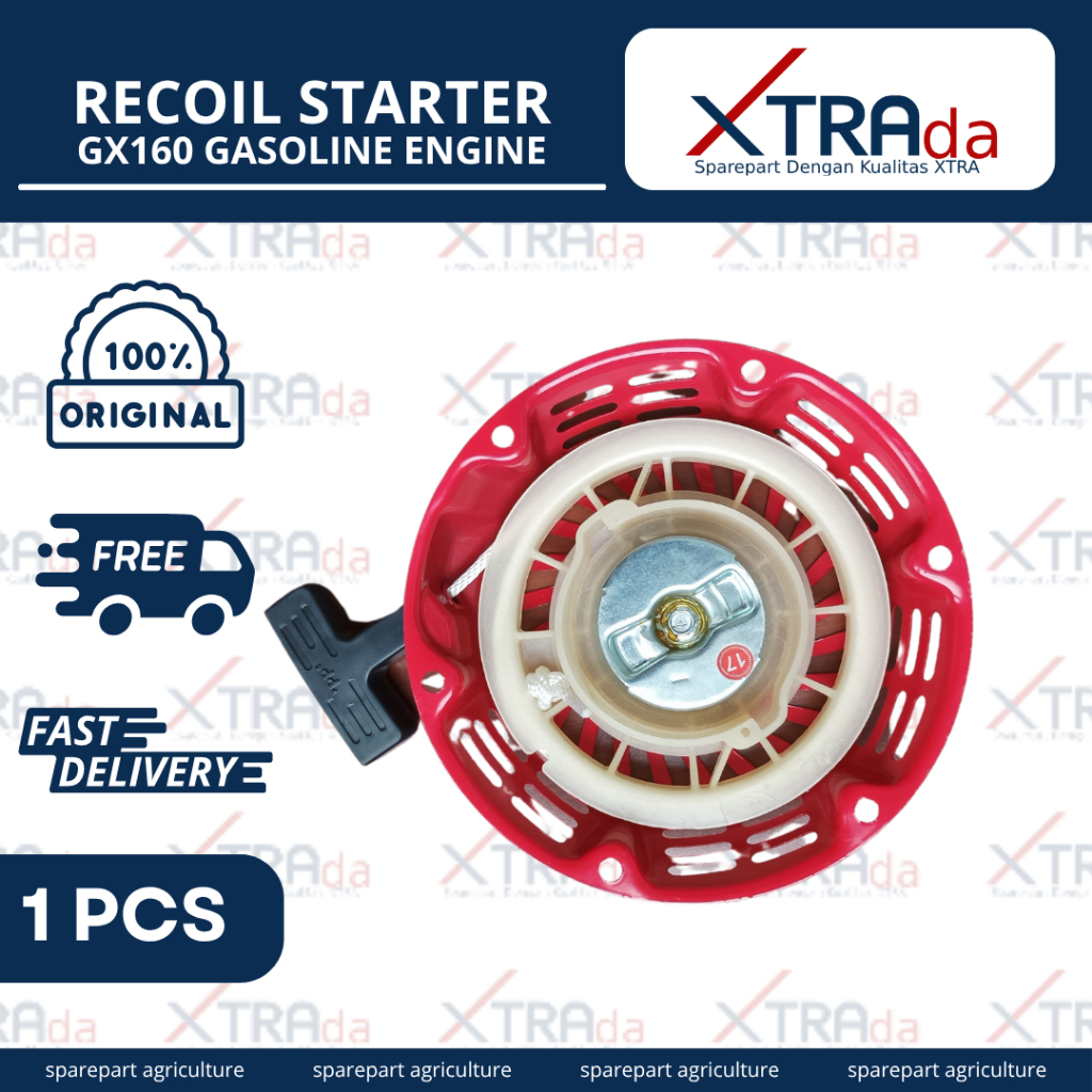 Recoil Starter Selahan recoil Stater GX160-GX200 Recoil Starter Assy Gx160 | xtradapart