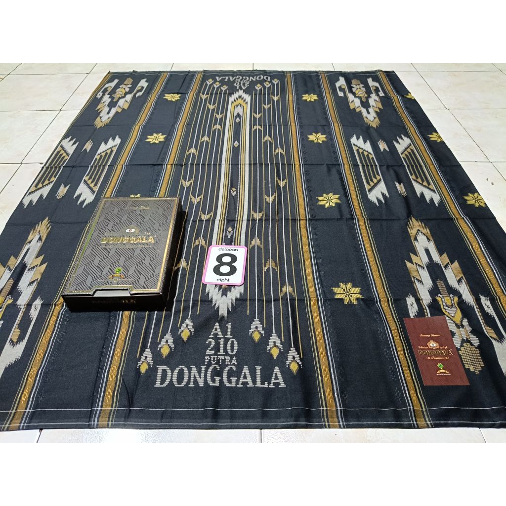 SARUNG DONGGALA KODE P || SARUNG DONGGALA STI & SKT MOTIF SONGKET & PRINT | SARUNG DONGGALA PRIA | S
