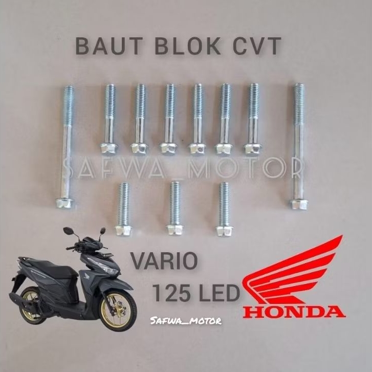 Baut Blok CVT HONDA Vario 125 LED OLD / Vario KZR