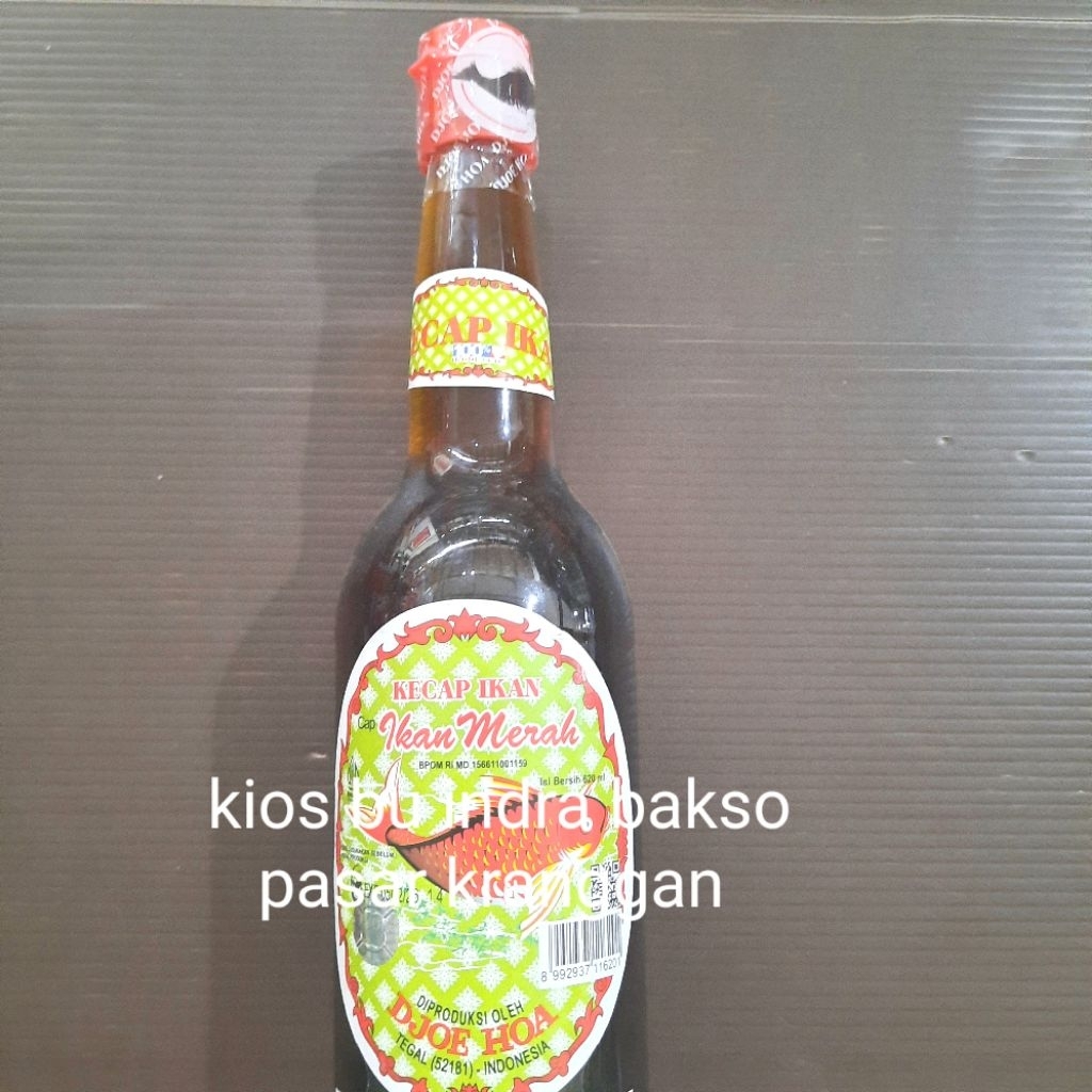 

kecap ikan merah Djoe hoa 620 ml fish sauce
