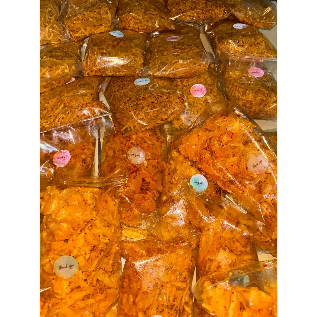 

Kripik Singkong Seuhaaah Gurih Lezat Khas emak emak dusun Ciroda Sodonghilir