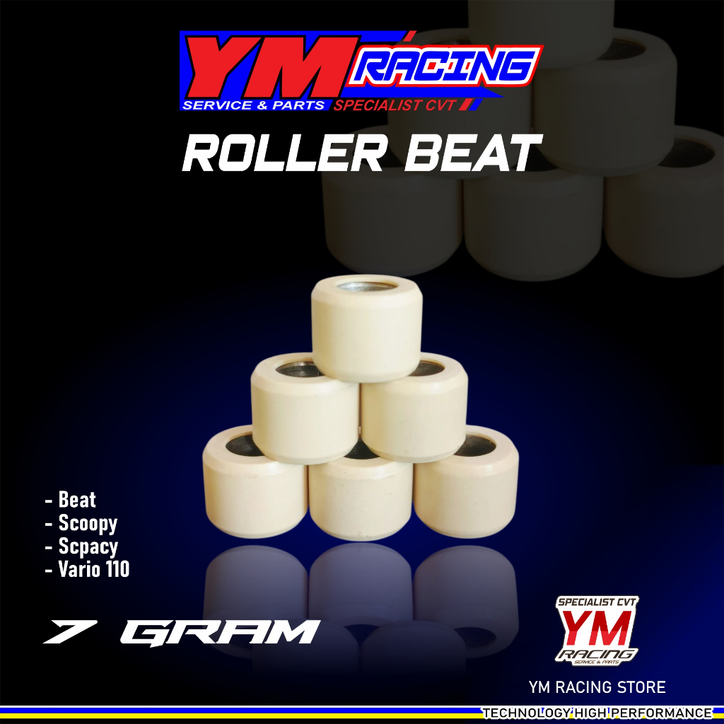 ROLLER LOLER LOKER RACING BEAT FI 7 GRAM BISA DI MIX ATAU SILANG YM RACING