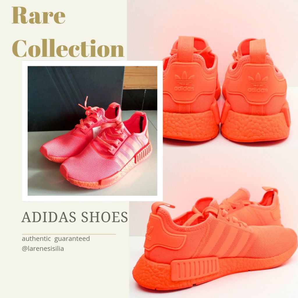 Sepatu ADIDAS NMD_R1 'Solar Red' S31507 - ORIGINAL - Sepatu Sneakers Size 43.5