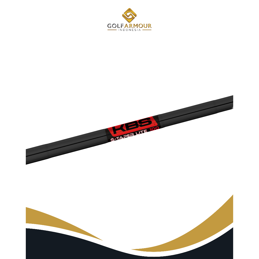 KBS $ TAPER LITE BLACK | SHAFT WEDGE GOLF