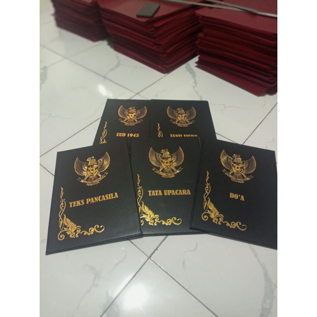 

map upacara//sampul upacara//1 set(5 pcs)