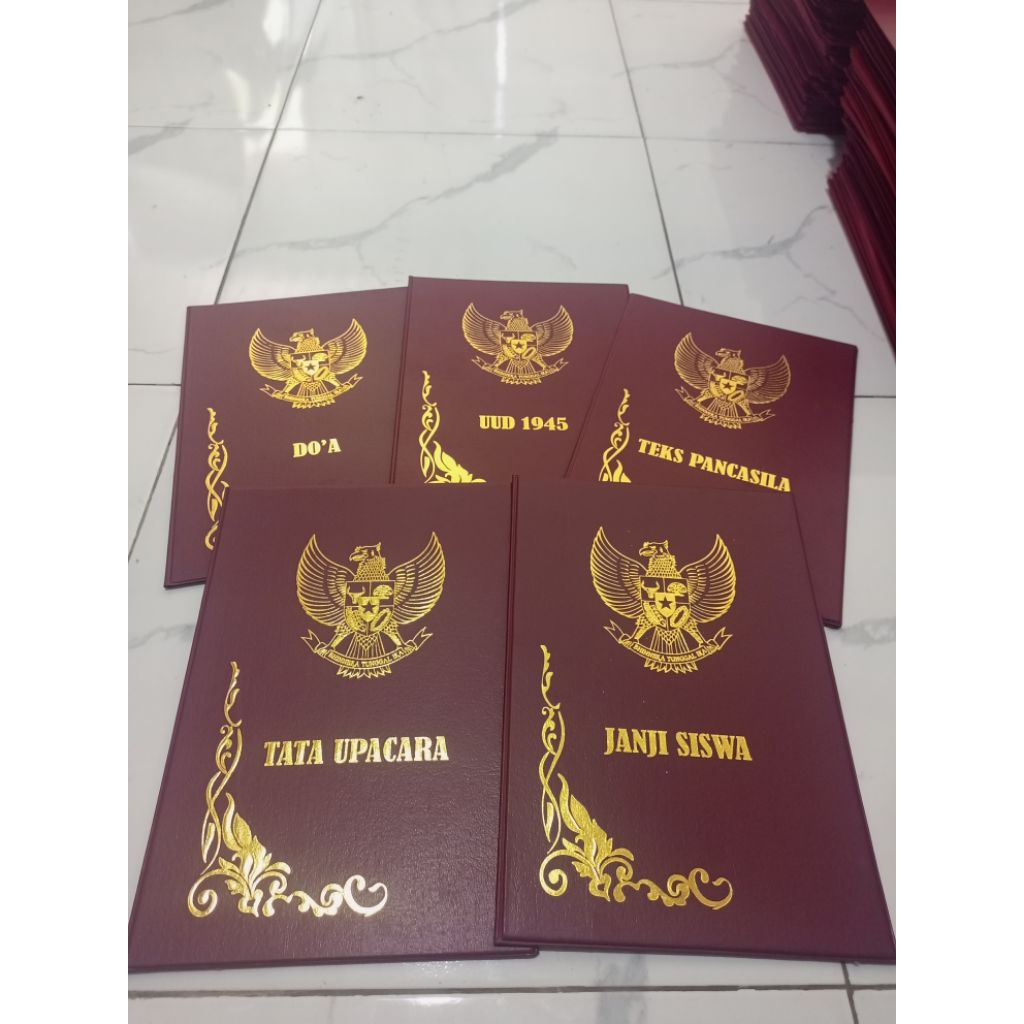 

map upacara//sampul upacara// 1 set (5pcs)